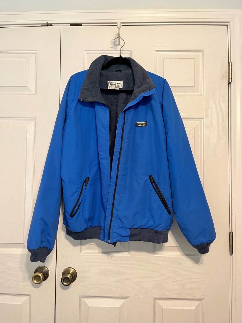 Vintage LL.Bean Freeport Maine Fleece Lined Jacket #5942 Men’s Sz XL Tall USA